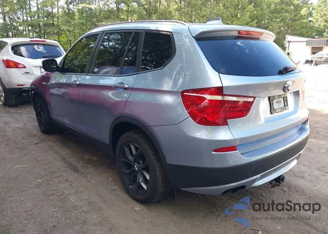 2011 BMW X3 xDrive35I z USA, uszkodzony, nr VIN 5UXWX7C55BL732873